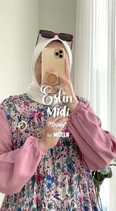 ESLIN MIDI DRESS /GAMIS LONG TUNIK BY MOELA