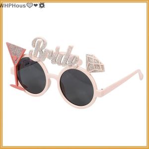 WP💓💛💖 Bride & Groom Funny Groom Bride Glasses Bachelor Party Eyeglasses Photo Props Wedding Party Decoration Wedding Supplies