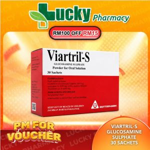 [Lucky Pharmacy] Viartril-S Glucosamine Sulphate Powder for Oral Solution 1500mg 30 Sachets