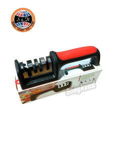 ที่ลับมีด อุปกรณ์ลับมีดมีกล่อง หินลับมีด คุณภาพดีเยี่ยม ถอนได้ ลับได้ 4 ระดับ รุ่นใหม่