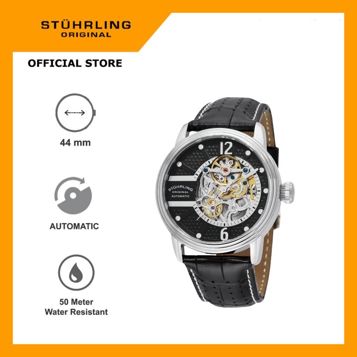 Pria Swiss Stuhrling Jam Jam Tangan Pria Analog Stuhrling Ascot