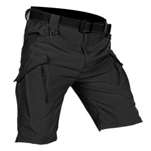 IX9 Summer Casual Quick Dry  Pants Tactical Shorts for Men Multiple pockets Waterproof  Outdoor Trousers S-3XL Shorts