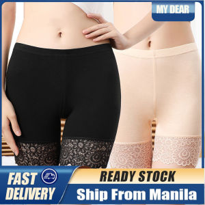 Womens Leggings Three-point Safety Pants Lace Shorts Leggings