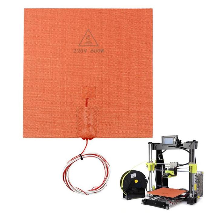 Silicone Heating Pad 3D Printer Accessories Silicone Rubber Hot Bed