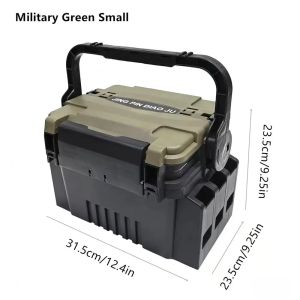 Fishing box outdoor lure fishing box multi-layer partition waterproof large capacity fishing tool storage box