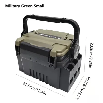 Fishing box outdoor lure fishing box multi-layer partition waterproof large capacity fishing tool storage box