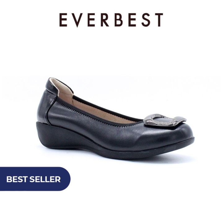 EVERBEST Ladies Flat Pump Shoes E0218123 | Lazada