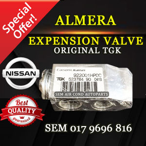 NISSAN ALMERA ORIGINAL TGK EXPANSION/ EXPENSION VALVE (CAR AIRCOND SYSTEM)