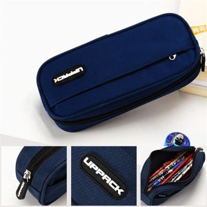 FORESTRY Kawaii Creative Children Boy Girl Big Large Pen Bag Pencil Case Pencil Bags Stationery Box
