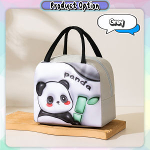 [Choo Choo Toy] Insulated Thermal Cartoon Bento Lunch Box Bag Cute Animal Carry Tote Pouch 便当保温袋 Beg Bekas Makanan - KW54