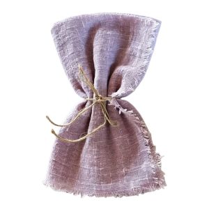 OURTOUR 6pcs Sage Green Tassel Napkins Retro Style Reusable Fringed Napkins  Year 42x42cm Gauze Napkins Wedding Table