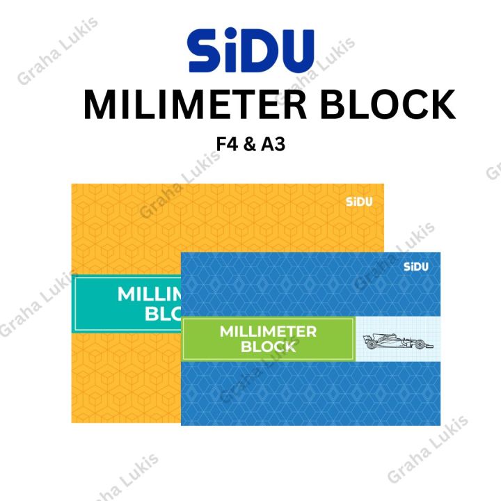 SIDU MILIMETER BLOCK - Kertas Presisi Untuk Gambar Teknik F4/A3