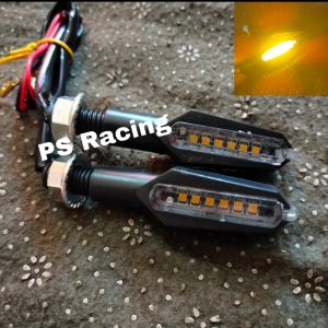 2PCS LAMPU SEIN MINI SEN LED 2 SISI MOTOR UNIVERSAL