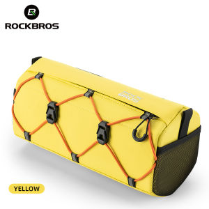 ROCKBROS Bike Front Beam Bag MTB Road Bicycle Hexagonal Head Hanging Crossbody Bag Riding Equipment