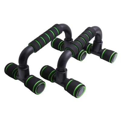 FIGHTINPC 1 Pair of Chống trượt Chân chống đẩy Hình chữ H Mạnh mẽ Thanh đẩy Tay cầm tập gym Ổn định Thanh song song calisthenics Thể dục