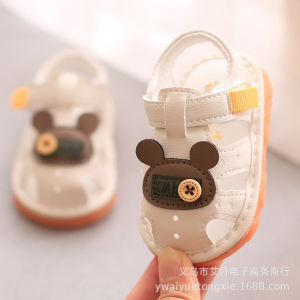 Baby Shoes Baby Anti Slip Soft Base Boy Girl Shoes Newborn Walk Sandal Shoes Kasut Bayi Lembut Kanak-kanak 0-2Y Eh Shop S49