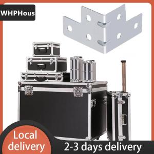 [COD] WHPHous Ship within 24 hours 4 8Pcs Angle Code Flight Case L Brace Tour Case Side Corner Protector 6 Hole Right Angle Code Angle Fixed Brackets
