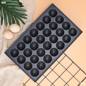 🔶 COD Stock Quality Assurance】 28 holes Takoyaki Pan Non-stick Teflon Aluminum Thicked Non stick 28holes Plate For Takoyaki Machine