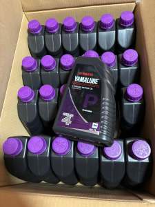 Yamalube Performance 4 Stroke Motor Oil API Service SL 20w-50 1 Litre 24pcs/1Box