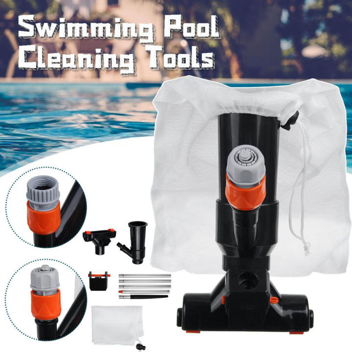Pool Water Vacuum Cleaner with Portable Jet Suction Head Skimmer