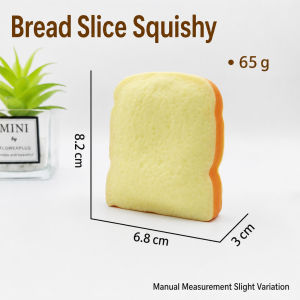 Slow Rising Toast Squishy Bread Stress Relief Toy Soft Squeeze Sensory Fidget Prank Toy Cute Gift Mainan Squishy Roti Bakar Slow Rising Mainan Tekan Anti Stres Roti Lembut Sensori Fidget Mainan Prank Hadiah Comel 创意仿真全麦吐司捏捏乐慢回弹面包解压玩具超软糯发泄整蛊玩具感官减压玩具 A574