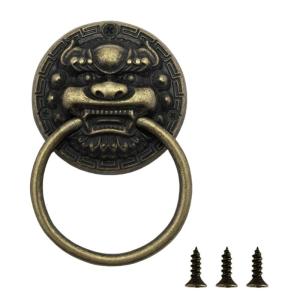 Asian Styles Cabinet Handle Single Hole Installation Metal Workmanship Furniture Improvement Accessory