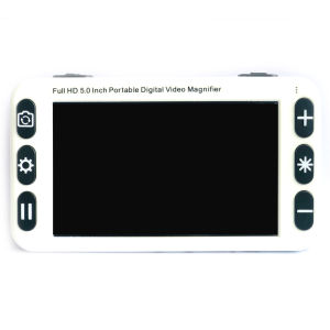 ⭐⭐⭐5Inch LCD Display Portable Magnifier Low Vision Video Magnifier Electronic Reading Aid Digital Video Magnifier