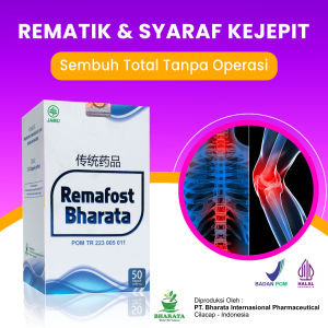 Obat Penyakit Sendi Reumatik Asam Urat Remafost Bharata Obat Herbal Super Ampuh 100% Produk Original