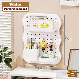 Desk Organizer Storage Rack Bookshelf Desktop Books Magazine File Holder Pen Stationery Shelf Office Home Study Pegboard