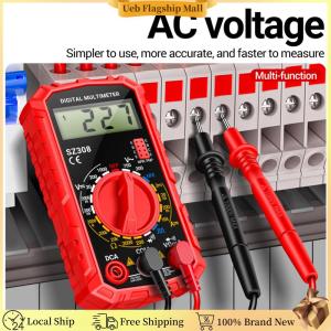 [Ueb Flagship Mall]Digital Multimeter Voltage Resistance Meter LCD Voltage Current Detector HFE Triode Buzzer Multimeter Volt Amp Ohm Meter