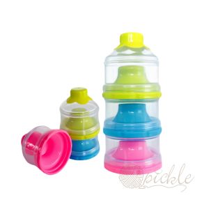 SG Seller Baby Formula Milk Powder Storage Container Stackable On-The-Go BPA Free Toddler Kids Snacks Container