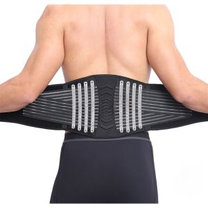 Lumbar Waist Support Belt for Lower Back Pain Relief/Breathable Lower Back Brace for Sciatica Herniated Disc Scoliosis Back Pain Relief Heavy lifting/Lumbar Brace and Back Support Belt for fitness basketball sedentary work cycling running