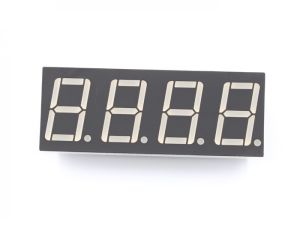 Circuitrocks LED Four Digit Numeric Display Red Common Anode