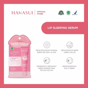 Hanasui Lip Sleeping Serum - Mencerahkan Warna Bibir - Menutrisi Bibir - Melembabkan - Ken Herbal