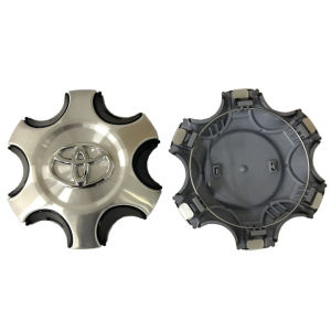 Logo chụp mâm ốp lazang bánh xe ô tô Toyota Fortuner 2017-2021 - Chất liệu nhựa ABS và hợp kim nhôm cao cấp