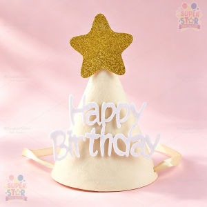 1Pc Pet Birthday Hat Happy Birthday Party Hat for Dog Cat Puppy Kitten Birthday Decorations Party Supplies