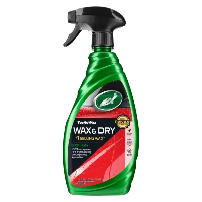 Turtle Wax Wax & Dry Spray Wax - 26oz