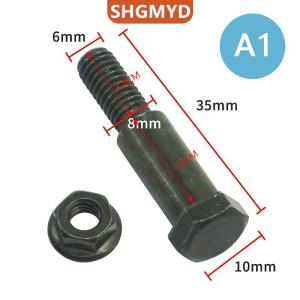 [COD] SHGMYD SPORTS M10 M8สกรูอเนกประสงค์สำหรับคันโยกเบรกรถจักรยานยนต์มือจับแฮนด์จับหรือคลัทช์ฮอร์นปรับแต่งมอเตอร์ไซค์วิบาก