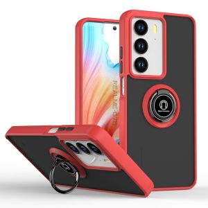 For Realme C75 4G Case Lens Protect Shockproof Armor Phone Case For OPPO Realme C75 C 75 RealmeC75 Ring Holder Matte Cover