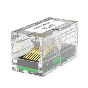 RJ45 Female To Female Couplers Premium Gold Plated Connectors For Highly speed Internet And Networking Cable Extension