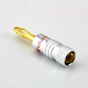 Jack bắp chuối Nakamichi các loại mạ vàng jack cắm loa jack cắm nối amply với loa Gía 1 cái.