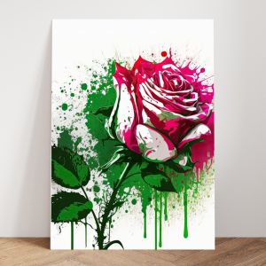 Hiasan/Poster Dinding Ruang Tamu/Kamar Gantungan Pintu Bunga/Tanaman Aesthetic LP