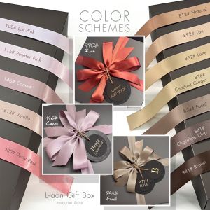 กล่องของขวัญ Ribon Bow On Top Box