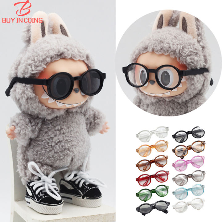 BC For Labubu Glasses Cute Plastic Glasses for 15cm