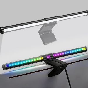 Đèn LED Treo Màn Hình C105 RGB Gắn Nam Châm Cảm Ứng 3 Chế Độ Màu USB Chống Chói Bảo Vệ Mắt Cho Máy Tính Laptop