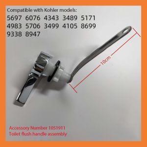 โคห์เลอร์ เดิมอุปกรณ์เสริมห้องน้ําถังด้านข้างประแจปุ่มกดมือจับปุ่ม 1051911