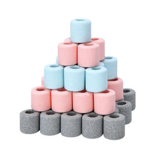 Aquarium Filter Nano-Bacteria Ring Super Energy Filter Bacteria House Filter Material Remove NO2 NO3 PO4 NH3 freshwater seawater Aquarium Fishbowl Tank Filter Material Water purify Biological Filter Rings with Mesh Bag filter Accessories Fishpond