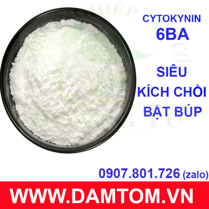 Gói 50 g -Cytokinine - 6BA 98% (kích chồi, bật búp, kích thích hình ...