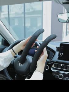 Kaly Non-slip Car Steering Wheel Cover Suede For MG 3 5 6 ONE ZS EZS HS MG3 MG5 MG6 MG7 ZS GS GT Car Accessories B3K9H
