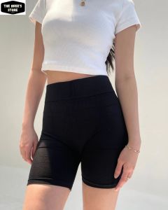 Pinkdose Legging Biker / Legging Wanita Pendek Tebal Murah